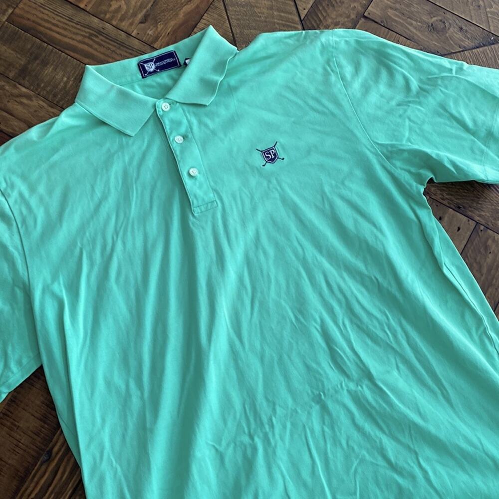 Southern Proper Mint Green Polo Shirt